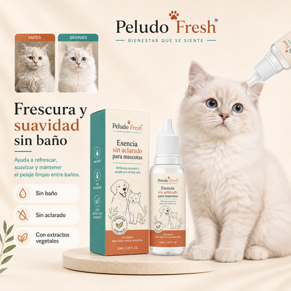 Esencia Pet Wash sin agua