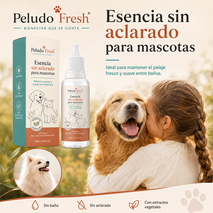 Esencia Pet Wash sin agua